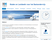 Tablet Screenshot of h-link.nl